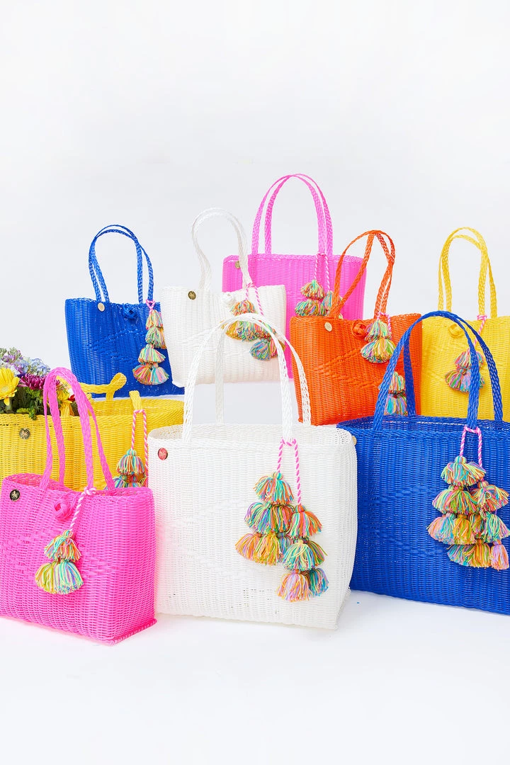 Terez Las Guanacas Jumbo Tote In Cobalt 3 Terez Las Guanacas Jumbo Tote In Cobalt