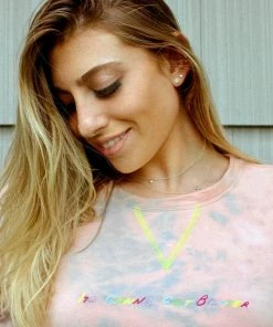 IGGB Long Sleeves & Sweatshirts It's Gonna Get Better X Terez Dove Tie Dye Crewneck