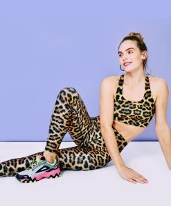 Terez Leopard Goals Hi-Shine Leggings