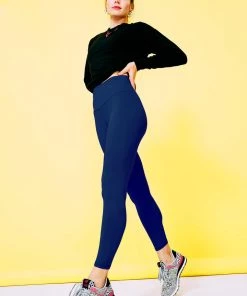 Golden Times Navy TLC Leggings