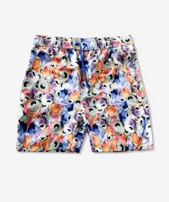 Terez Bottoms Mens Crushed Can Swim Trunk